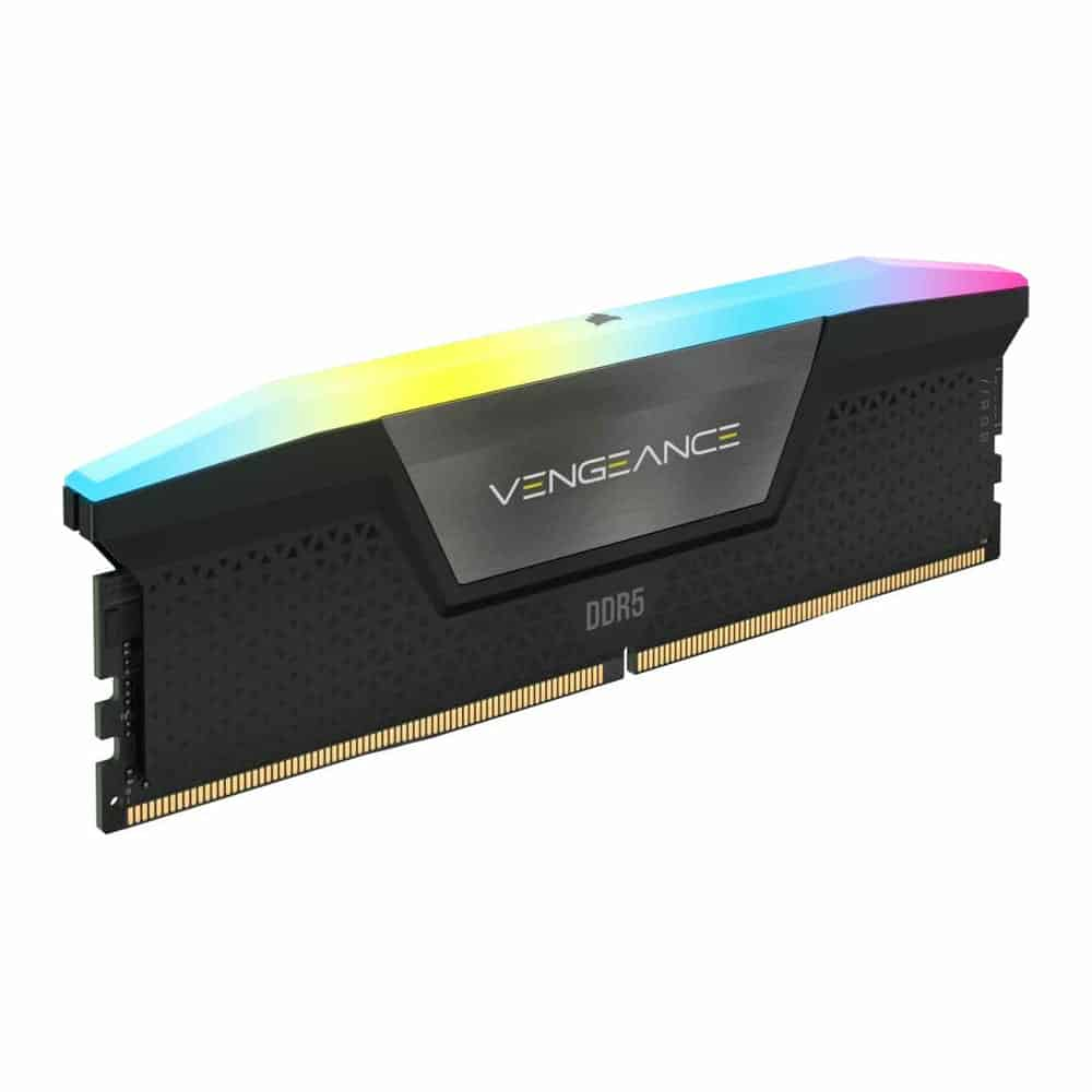 Corsair Vengeance RGB Black 16GB 5200MHz DDR5 Memory Kit